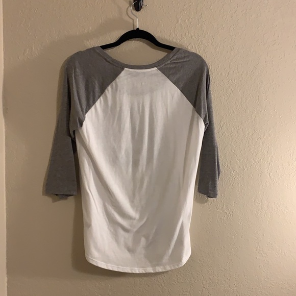 Express cotton 3/4 sleeve t shirt - Picture 2 of 2